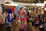 Víkendový festival japonské kultury přilákal do obchodního centra Galerie Harfa v Praze řadu návštěvníků a zájemců o historii „země vycházejícího slunce“.