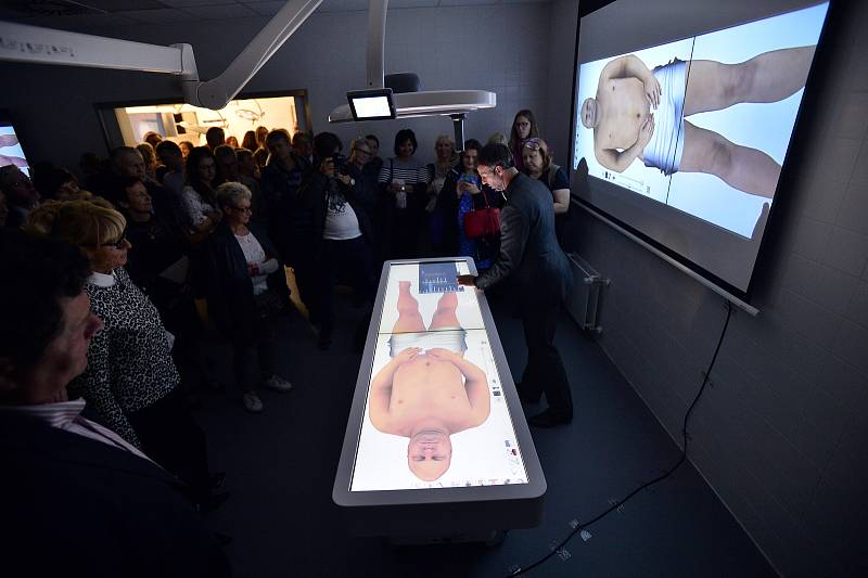 Slavnostní otevření nové budovy Ústavu anatomie 2. lékařské fakulty UK, 30. září 2019 v Praze.