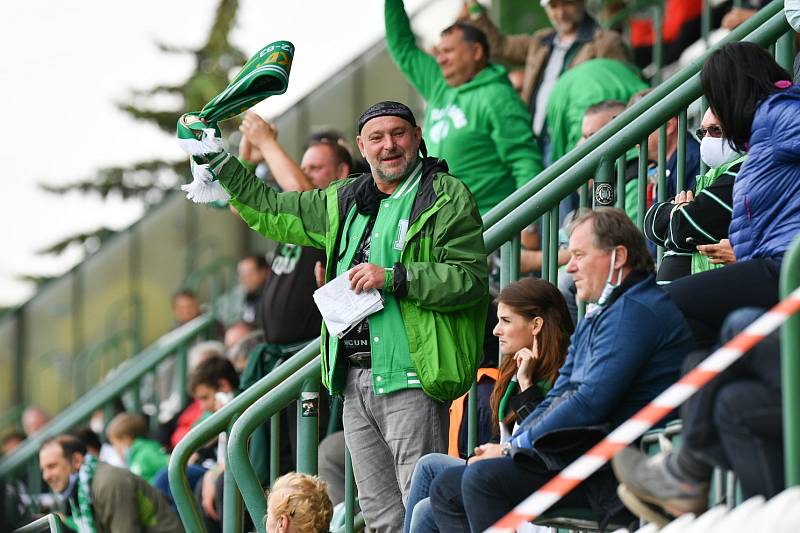 Utkání 26. kola Fortuna ligy mezi Bohemians Praha 1905 a SK Dynamo České Budějovice