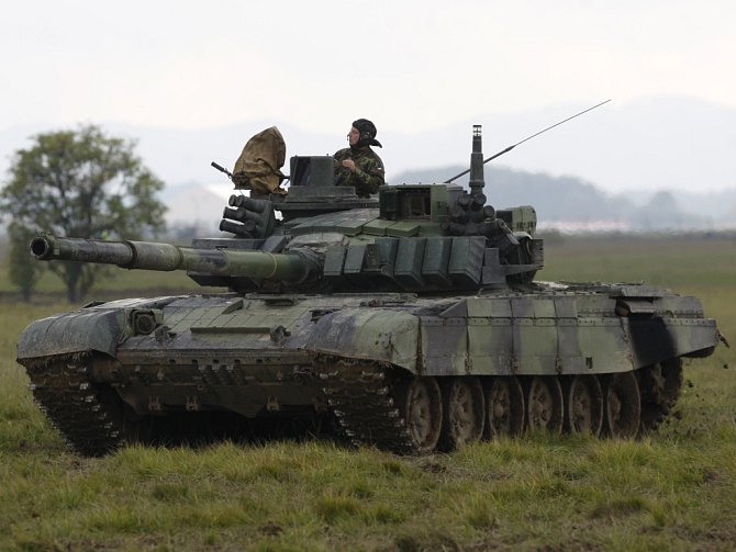 Tank T-72M4CZ. Ilustrační foto. 