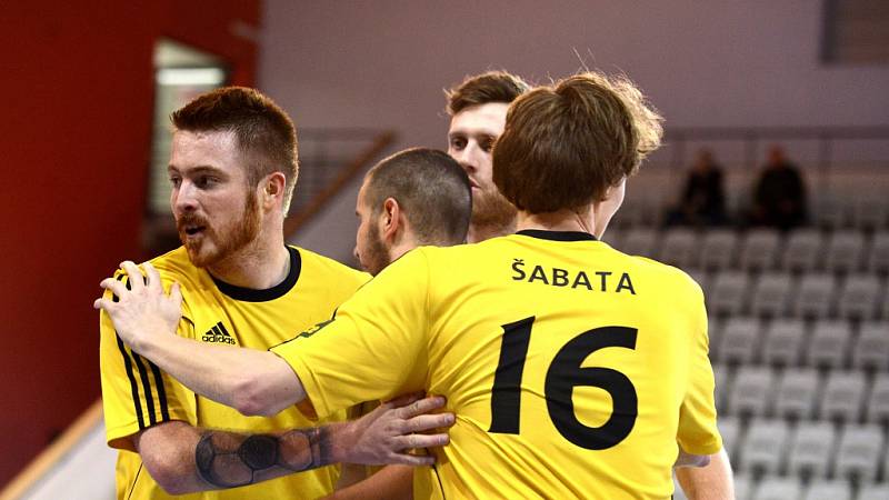 II. zápas čtvrtfinále play off Chance futsal ligy: AC Sparta Praha - Nejzbach Vysoké Mýto, 19. dubna 2016.