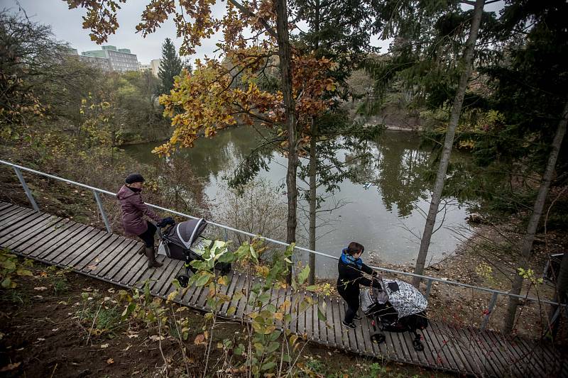 Slavnostní otevření zookoutku Divoká zahrada v pražském Hostivařském lesoparku