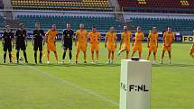 Novou sezonu druhé nejvyšší fotbalové soutěže odstartoval na Julisce zápas Dukly s Líšní.