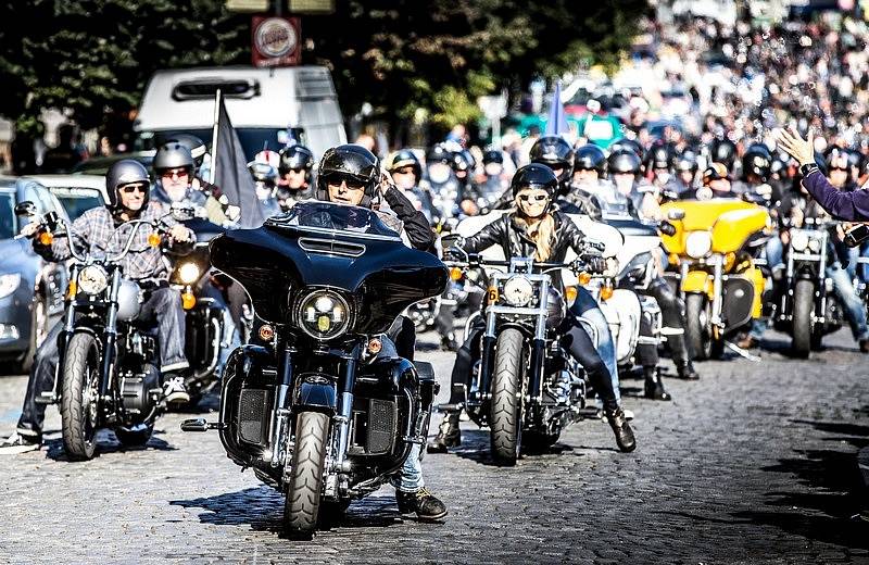 Z druhého ročníku Prague Harley Days.