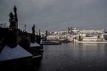 Praha v zimě. Ilustrační foto. 