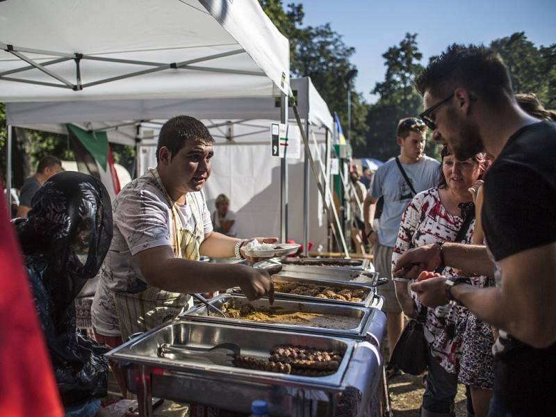 Multikulturní festival Barevná devítka se konal v sobotu 29. srpna 2015 v Praze 9.