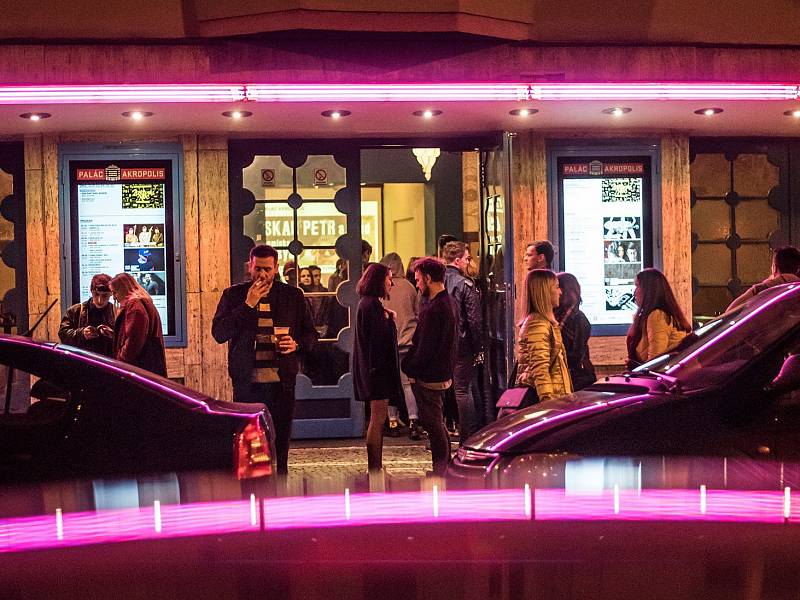 Žižkovská noc 2019, třetí den festivalu. Palác Akropolis.