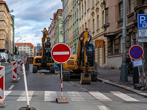 Hartigova ulice — obnova vodovodních řadů