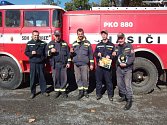 Dobrovolní hasiči ze středočeského Škvorce se také přihlásili do soutěže Dobráci roku.