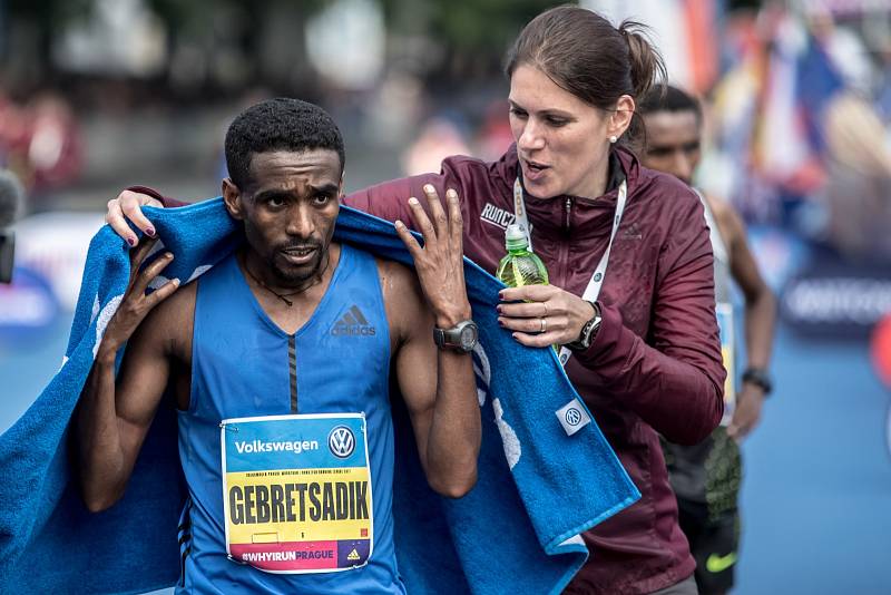 Pražský maraton se uskutečnil 7. května v Praze. Na snímku vítěz Gebretsadik Abraha.