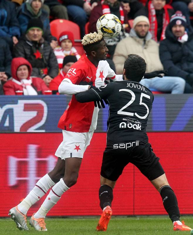 Slavia v Edenu porazila Jablonec 5:1.