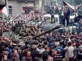 Nejdramatičtější chvíle začátku okupace ČSR vojsky Varšavské smlouvy 21. srpna 1968 se odehrály na Vinohradské třídě před budovou Českého rozhlasu.