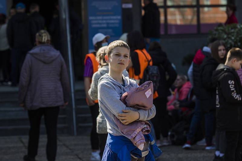 Přesunuté Krajské asistenční centrum pomoci Ukrajině zahájilo provoz ve Vysočanech.