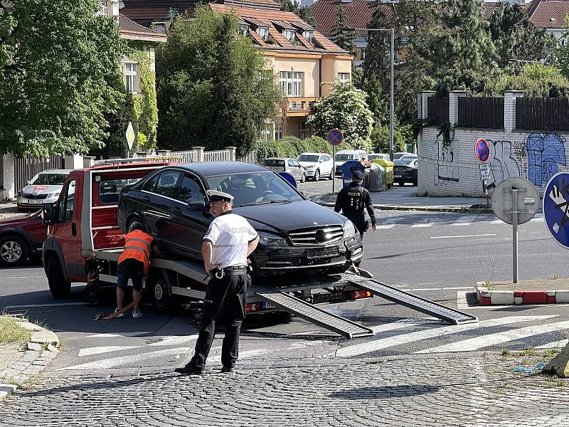 Dagmar Patrasová - dopravní nehoda - Benešovská ulice