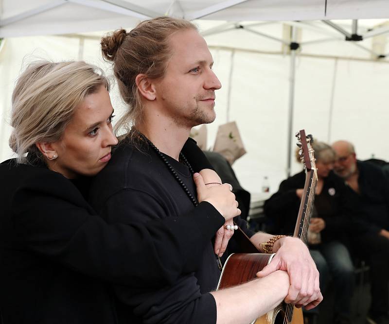 Demonstrace proti Marii Benešové a Andreji Babišovi  21.května 2019 na Václavském náměstí.