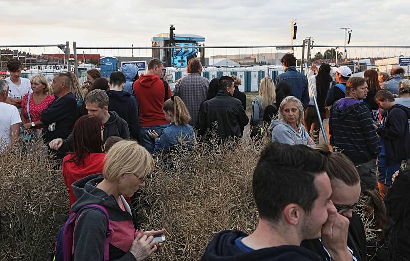 Ed Sheeran měl také koncert v Praze.