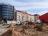 Slavnostní poklepání základního kamene nové budovy ředitelství Hasičského záchranného sboru hlavního města Prahy.