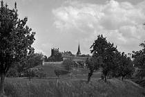 Zámek v Hloubětíně v roce 1939.