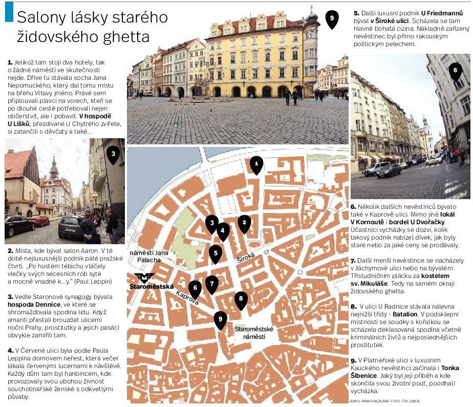 Židovské město odhalí hříšné kouty minulosti - Pražský deník