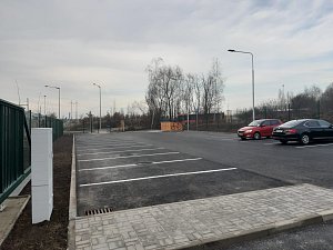 V Běchovicích na P+R parkovišti čeká na řidiče nových 60 parkovacích míst.