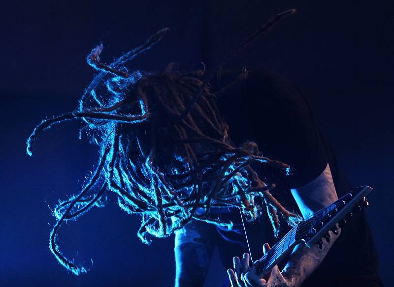 Koncert americké kapely Korn  v pražském  Forum Karlín.