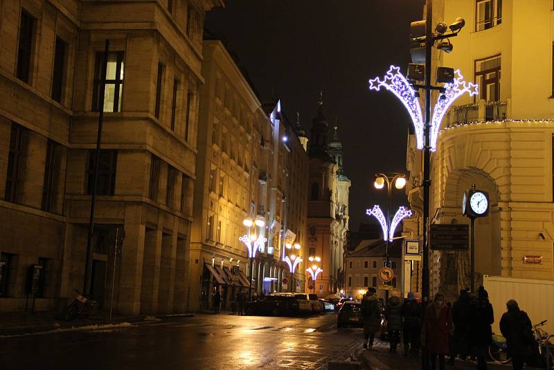 Advent na Mariánském náměstí.