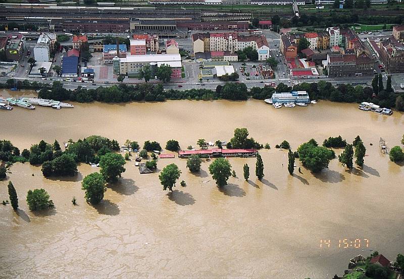 Ničivá povodeň v roce 2002, Císařská louka.