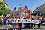Protivládní demonostrace v Praze, sobota 6. května
