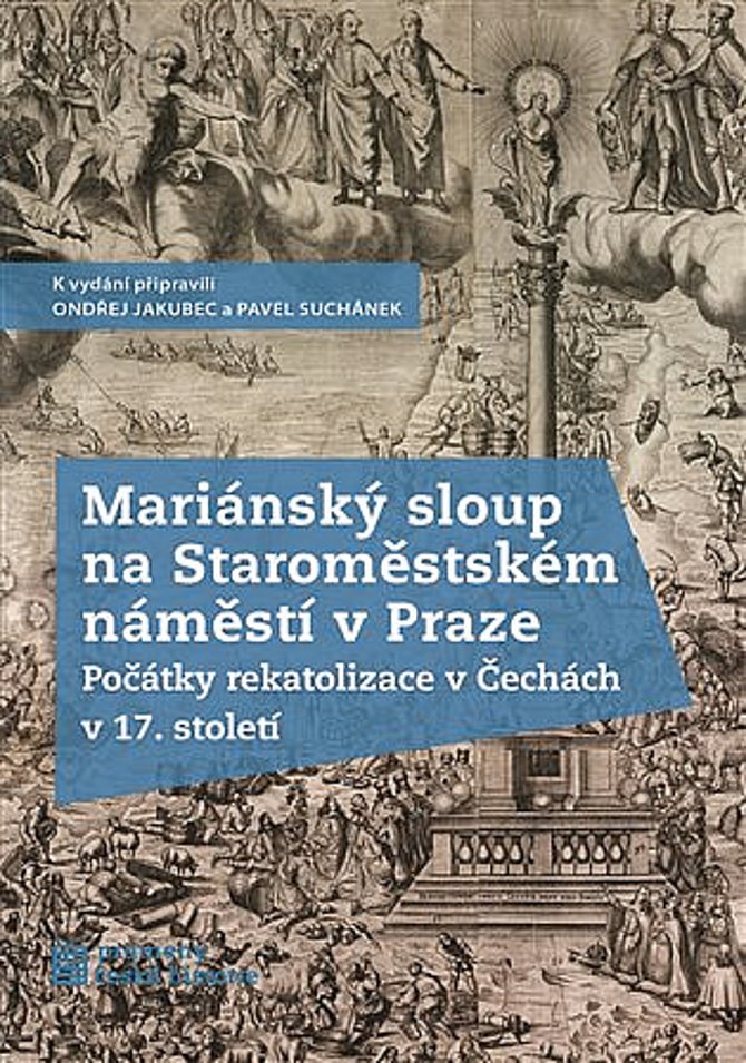 Obálka knihy o mariánském sloupu.  Zdroj: Stanislav Vaněk