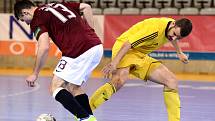 IV. zápas čtvrtfinále play off Chance futsal ligy: AC Sparta Praha - Nejzbach Vysoké Mýto 3:2 (2:1), 26. dubna 2016.