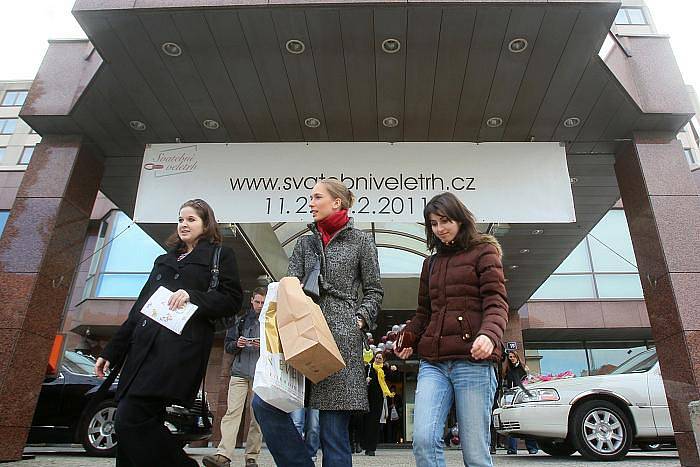 Svatební veletrh v pražském hotelu Diplomat.