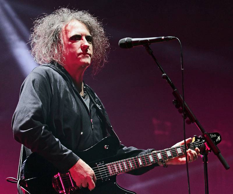 Koncert anglické kapely The Cure s Robertem Smithem 