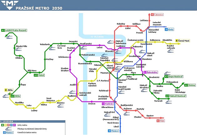 Městské části: Připravujte další rozšiřování metra - Pražský deník