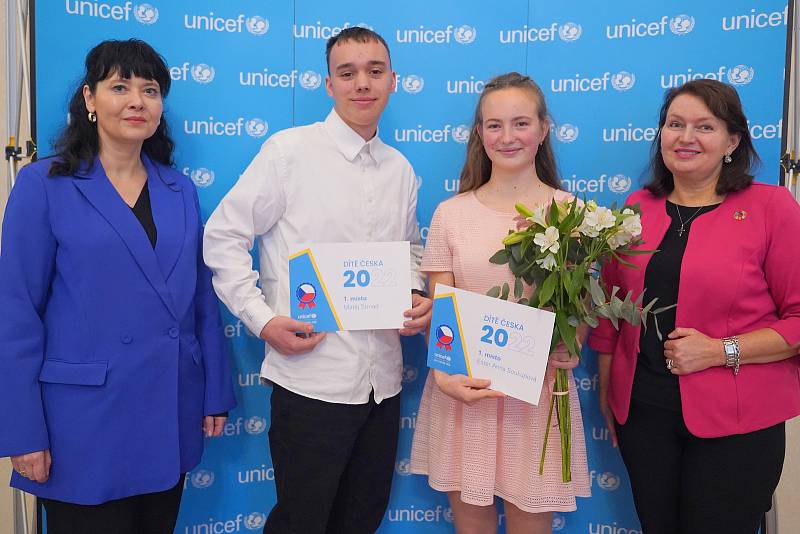 Z vyhlášení vítězů druhého ročníku ankety Dítě Česka pro talentované a inspirativní děti.