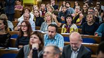 Veřejná debata expertů o školství. Univerzita Karlova 1. října 2019.