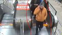 Podezřelý z krádeže v metru Florenc.