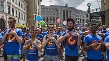 Praha Prague Pride: pochod homosexuálové menšiny