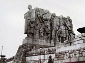 Stalin – pomník na Letné.