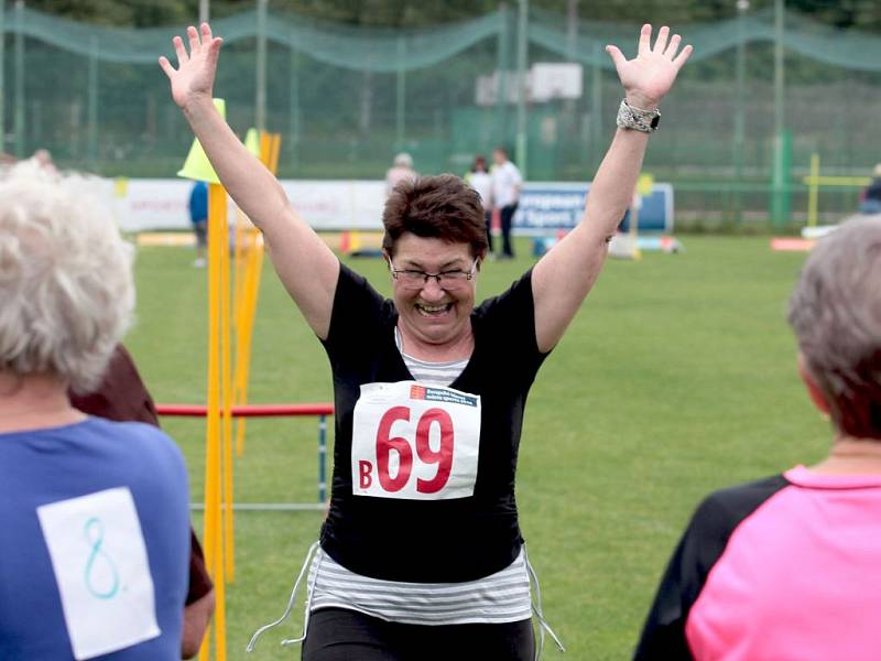 5.ročník Sportovních her seniorů na Stadionu mládeže Na Kotlářce.