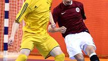 IV. zápas čtvrtfinále play off Chance futsal ligy: AC Sparta Praha - Nejzbach Vysoké Mýto 3:2 (2:1), 26. dubna 2016.