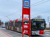 Nový trolejbus na lince 58.