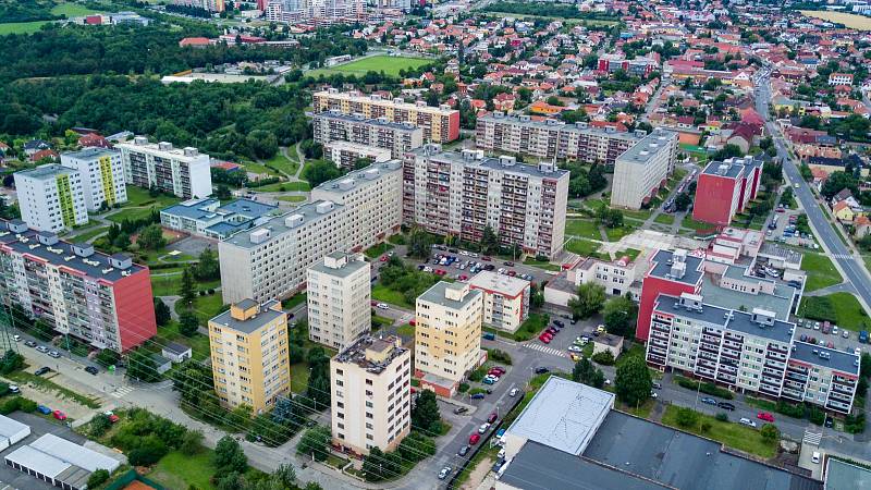 Sídliště Písnice čeká dostavba. Architektonického studio Pavla Hniličky v urbanistické studii má i okolí budoucí stanice metra linky D.