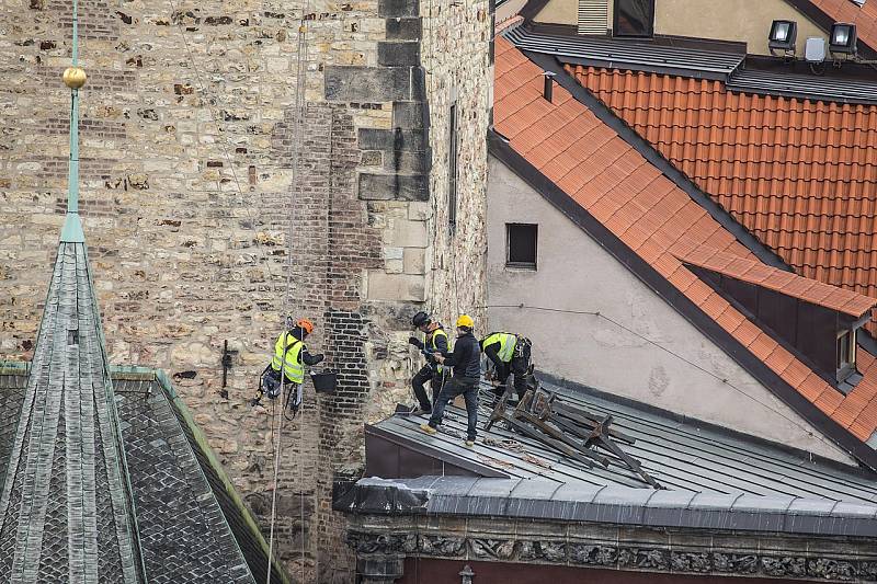 Praha poskytla internetové encyklopedii Wikipedia rozsáhlý soubor fotografií z rekonstrukce Staroměstské radnice.