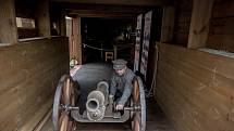 legionářské muzeum na kolejích je od 2. srpna přístupné v areálu budoucího Železničního muzea Národního technického muzea.