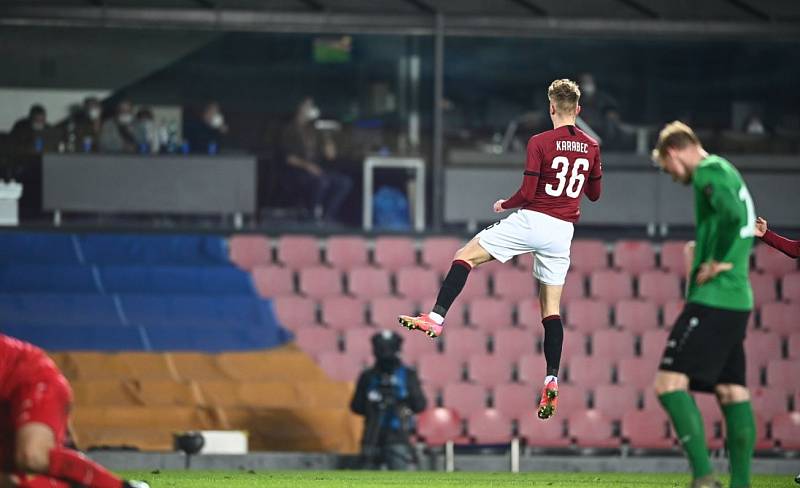 V odloženém utkání porazila Sparta Příbram 4:0.