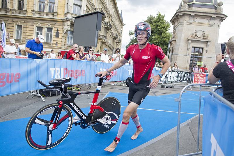 Triatlon na Střeleckém ostrově. 