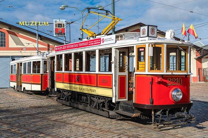 Historická tramvaj, ilustrační foto.