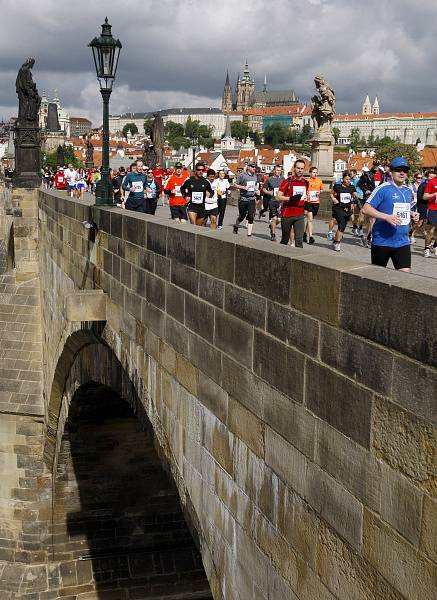 Pražský marathon proběhl 13. května centrem Prahy.