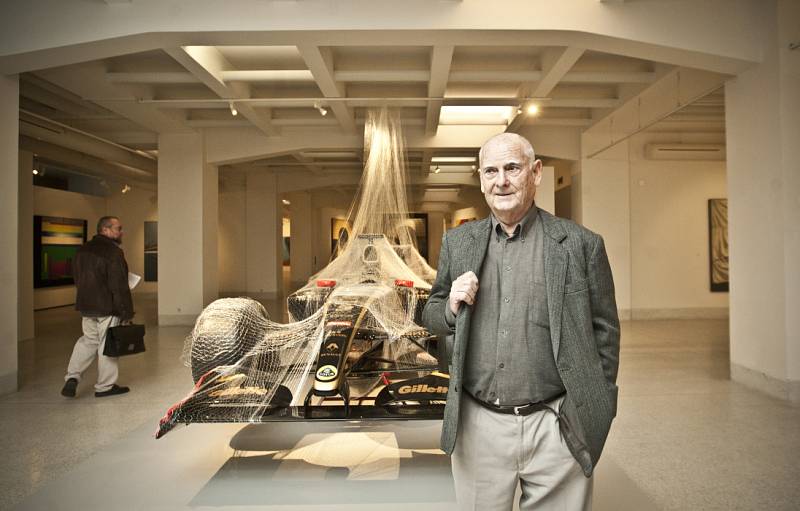 Výtvarník Theodor Pištěk představil 25. září ve Veletržním paláci výstavu „Theodor Pištěk "Ecce Homo“
