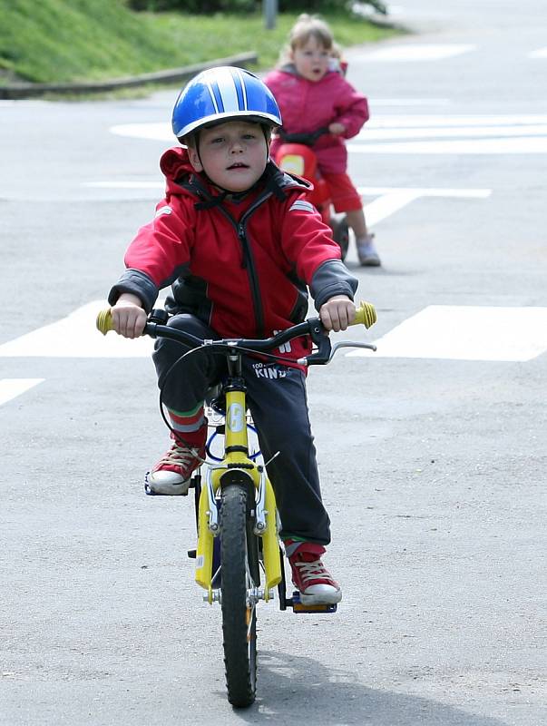 Otevření zrekonstruovaného dětského cykloparku v Praze 10 V Olšinách